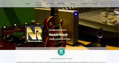 Desktop Screenshot of neorazielrecords.com
